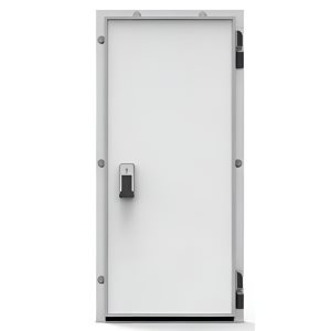 Дверь холодильная распашная одностворчатая СТ-РДО-1200*2000/80 (с металлической рамой)