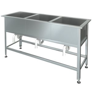 Ванна моечная МХМ М-3-0,3-0,53/1,49 (AISI 430, t=1)