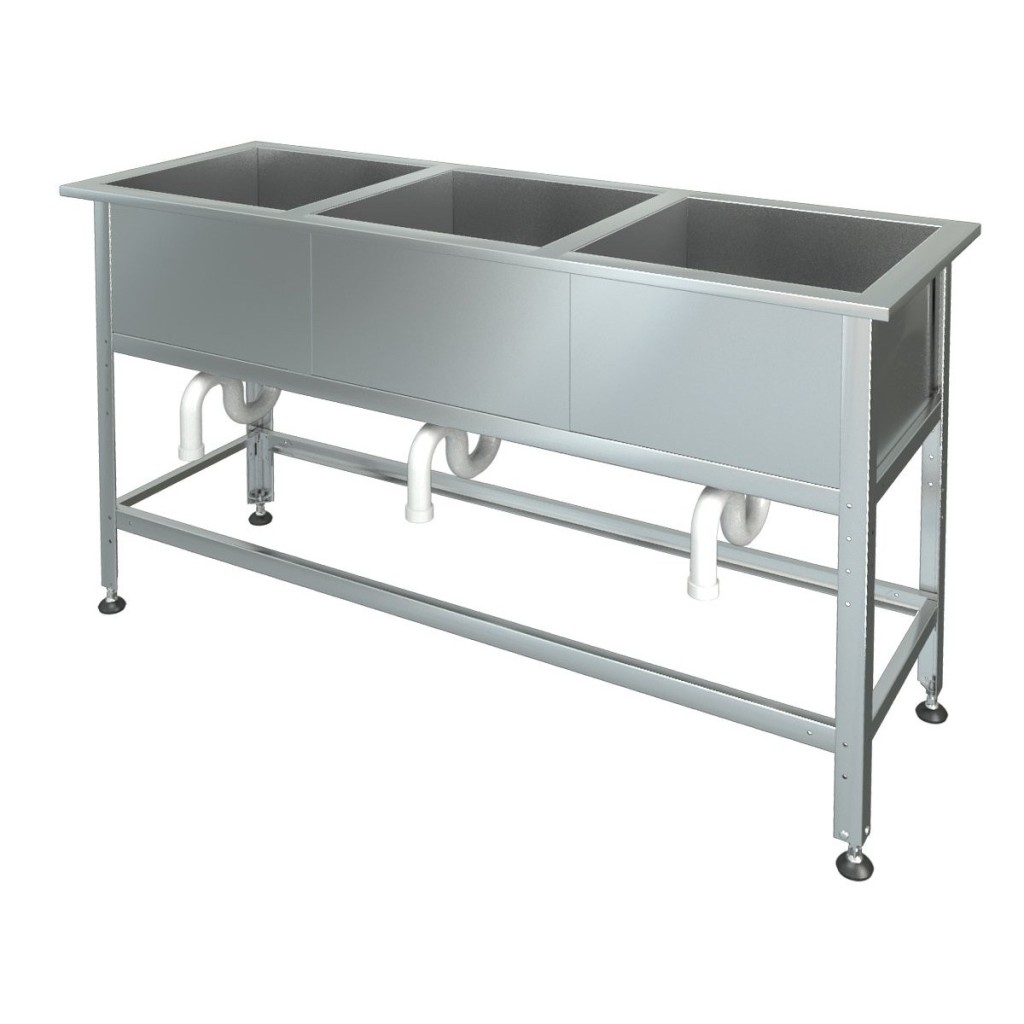 Ванна моечная МХМ М-3-0,45-0,8/2,3