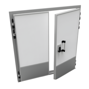 Дверь холодильная распашная двустворчатая НТ-РДД-1400*2800/120 - Изображение 4