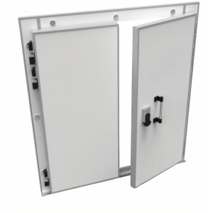 Дверь холодильная распашная двустворчатая НТ-РДД-2400*2000/120 - Изображение 2