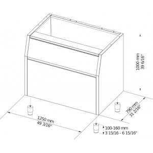 Бункер для льда Brema Bin 350 (для C300/VM1700) - Изображение 2