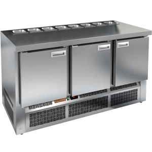 Стол холодильный для салатов HiCold SLE2-111GN (1/6) О без крышки