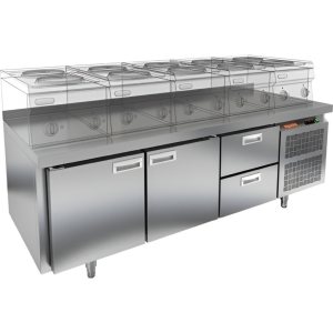 Стол охлаждаемый HiCold SN 112/TN LT под тепловое оборудование