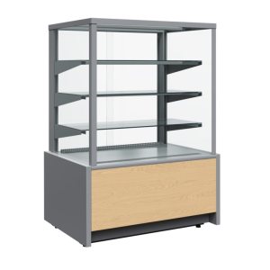 Витрина кондитерская Carboma KC70 VH 1,3-1 Light Chocolate (0106 Седой дуб) для шоколада