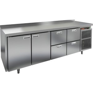 Стол холодильный среднетемпературный HiCold GN 1122/TN замок (6)