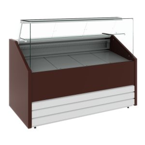 Витрина холодильная Carboma GC75 VM 1,5-1 фронт нестандартный цвет (динамика) - Изображение 2