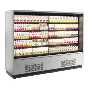 Горка холодильная Carboma FC20-07 VM 1,9-2 0030 (версия 2.0) (9006-9005) (бок металл с зеркалом)