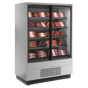 Горка холодильная Carboma FC20-07 VV 1,0-1 STANDARD фронт X1 (версия 2.0) (цвет по схеме)