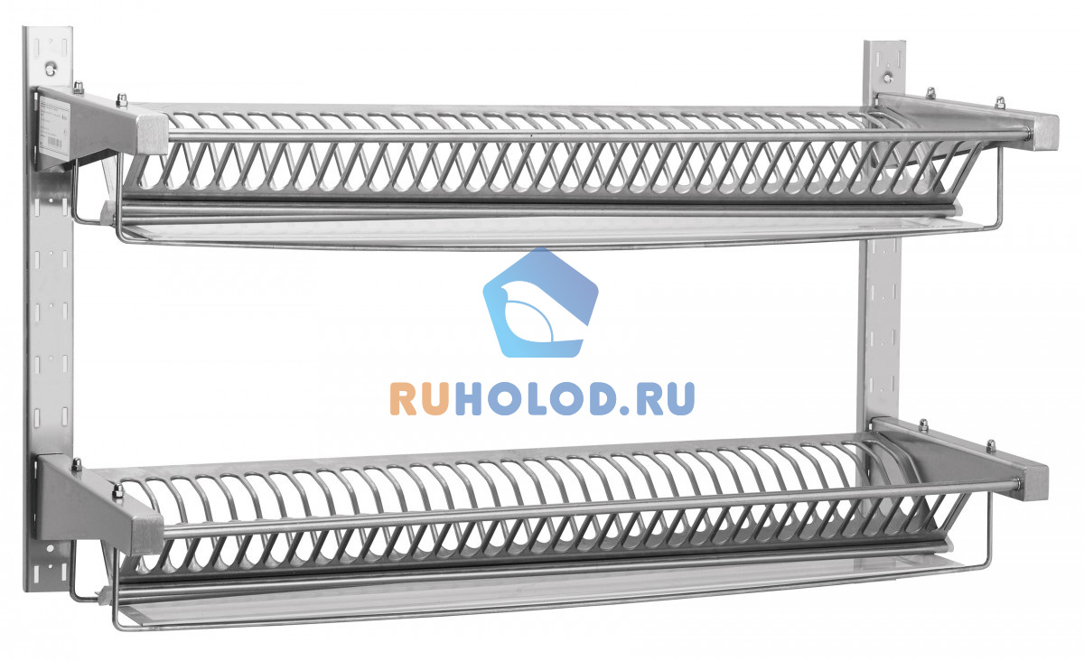 Полка для сушки тарелок Abat ПСТ-2 (1000x300 мм)